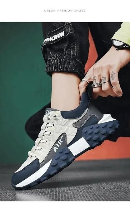 Men's Korean Style High Top Fashion Casual Shoes (Boots)